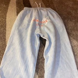 PrettyLittleThing Blue Sweatpants